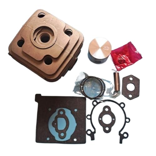Cilindro OM36 de 38 mm repuesto de motor de desbrozadora kit pistón y segmentos 5