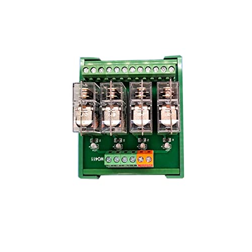 Relais d'interface rail DIN 12V 4 canaux réglant les problèmes d'isolation PLC - 7