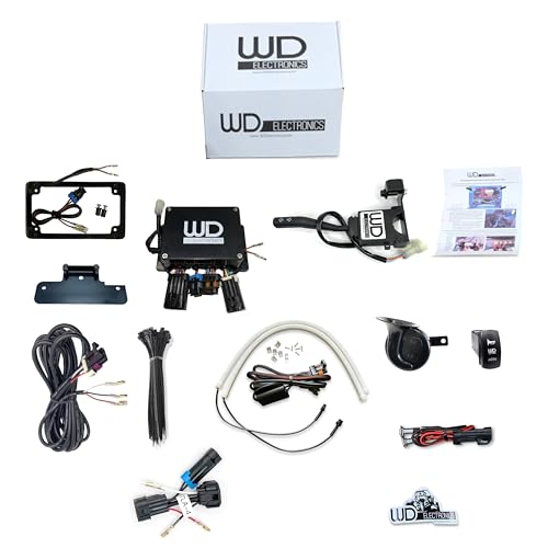 WD Electronics Compatible with 2022+ Honda Talon Sequential LED Integrated Street Legal Turn Signal Kit, Easy Install Plug and Play With Switch