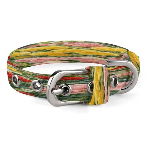 Collar de rosas ajustable ideal para paseos diarios en el parque 2