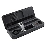 Cloudpower HS-02A Smart Lötkolben-Kit, mobile Arbeitsbank-Aufbewahrungsbox mit Typ-C-Aufladung, 9-24V DC Temperaturregelungsgehäuse, IPS-Display Smart Lötstation (Nur Aufbewahrungsbox HS-02A)