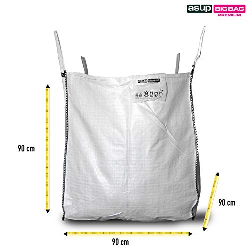 Big Bag Sack asup für Steine 90 x 90 x 90 cm, SWL 1.000 kg