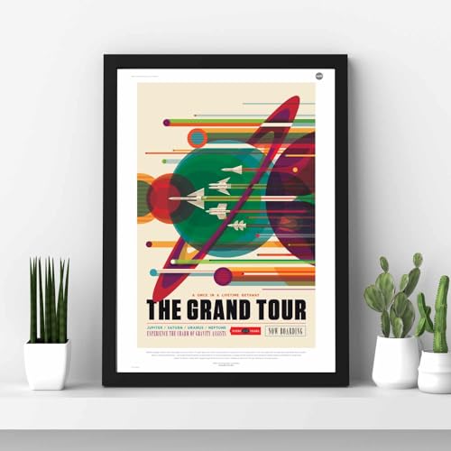Poster mural NASA Space Tourism Spiffing Prints décoration taille M - 3