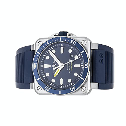 Bell and Ross Diver Automatic Blue Dial Men's Watch BR0392-D-BU-ST/SRB2