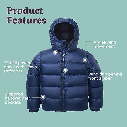Image of Marmot Kids Guides Down Hoody - 700 Fill Insulated, Water-Resistant, Lightweight Puffer Jacket with Hood