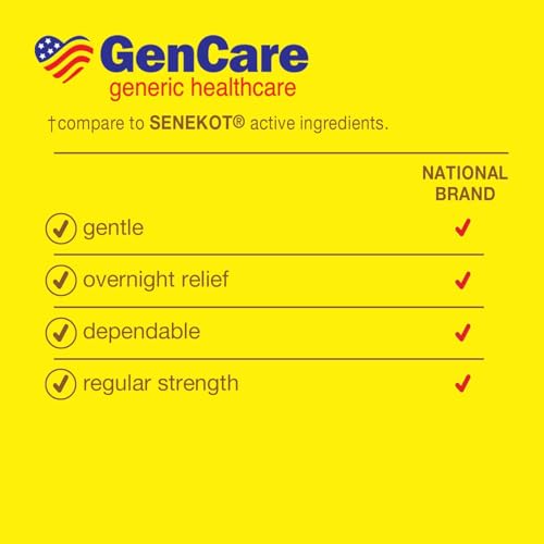 Gencare EB-001 Senna Laxative 600 Tablets Senna 8.6Mg Tablets thumb #3