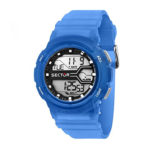 Analogico per uomo Sector Ex-39 Orologio da uomo, digitale, al quarzo - R3251547001, blu, 44mm, striscia