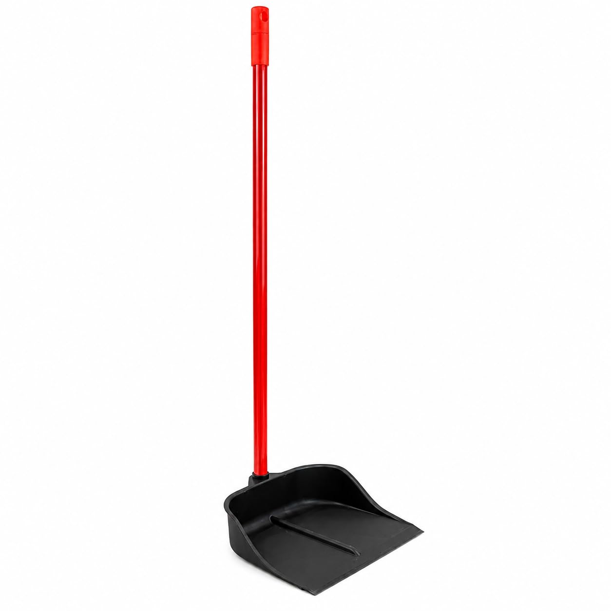 CABLEPELADO Recogedor de Goma | Resistente y Duradero | Limpieza hogar | Herramienta de Limpieza | Apto para Limpieza de Polvo, Basura, Ceniza u Hojas | 93 cm Altura x 25 cm Ancho | Negro