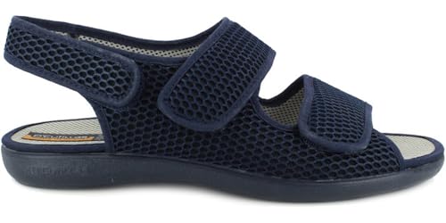 Doctor Cutillas Sandalia Ortopédica 1420 Malla transpirable de la talla 44 en color MARINO