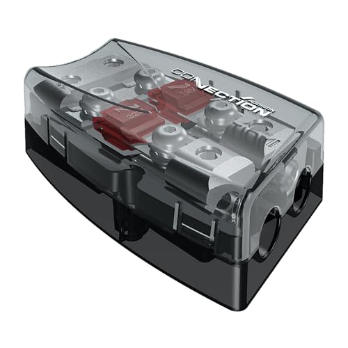 Audison bFD21 boîtier porte-fusible AFS double sortie pour section 53 mm²