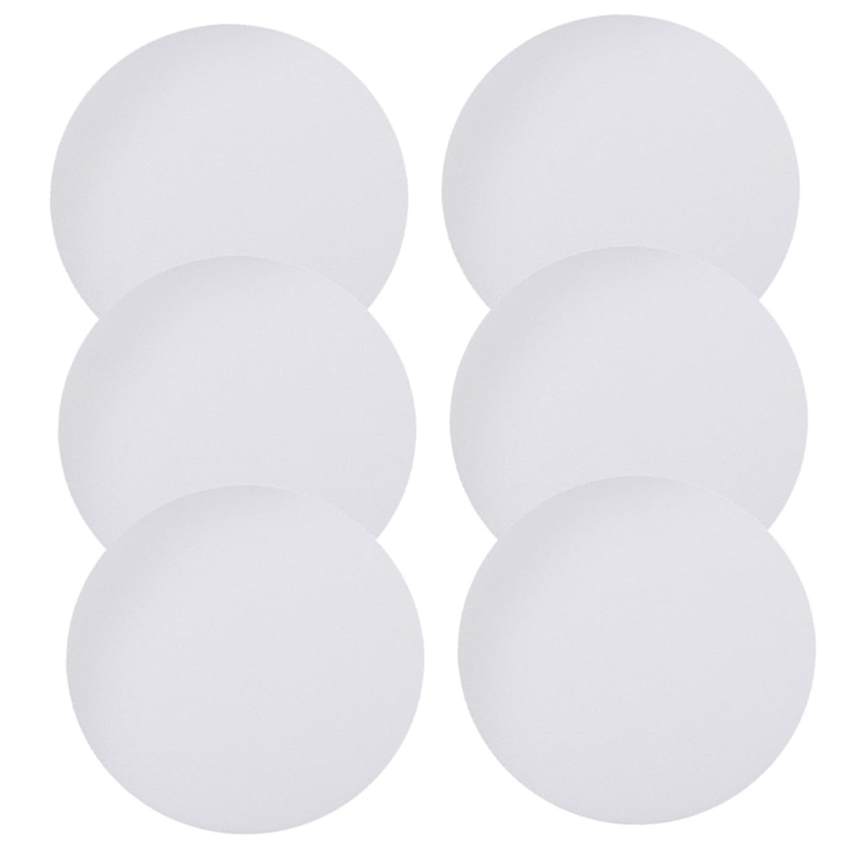 DOITOOL 6pcs Lampshade Diffuser for Replacement Ceiling Lights, Anti-Dazzling Plastic Diffuser Lamp Shade with Extended Service Life, for Living Room and Study Lighting Accessories