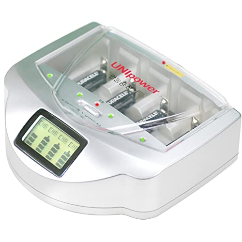 Tsongching Alkaline Battery Charger|Universal Charger for Alkaline/NiMh/NiCd Size AA/AAA/C/D/9V...