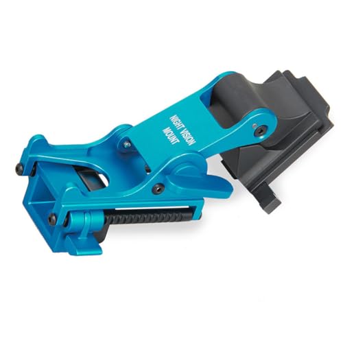 PVS 14 NVG Mount Helmet Rhino Arm Mount Compatible with PVS-14/PVS-7 Night Vision Goggles for Fast M88 MICH Helmet (Blue)