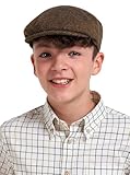 Résistante aux intempéries : cette casquette plate pour garçons est coupe-vent et résistante à l'eau, ce qui la rend idéale pour les jours froids, les promenades à la campagne et les courses scolaires en automne ou en hiver.