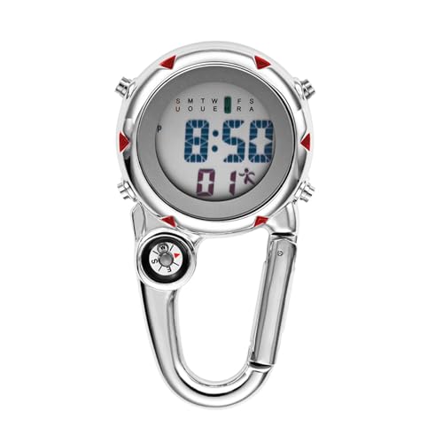 Reloj mosquetón para actividades al aire libre y senderismo BESTOMZ