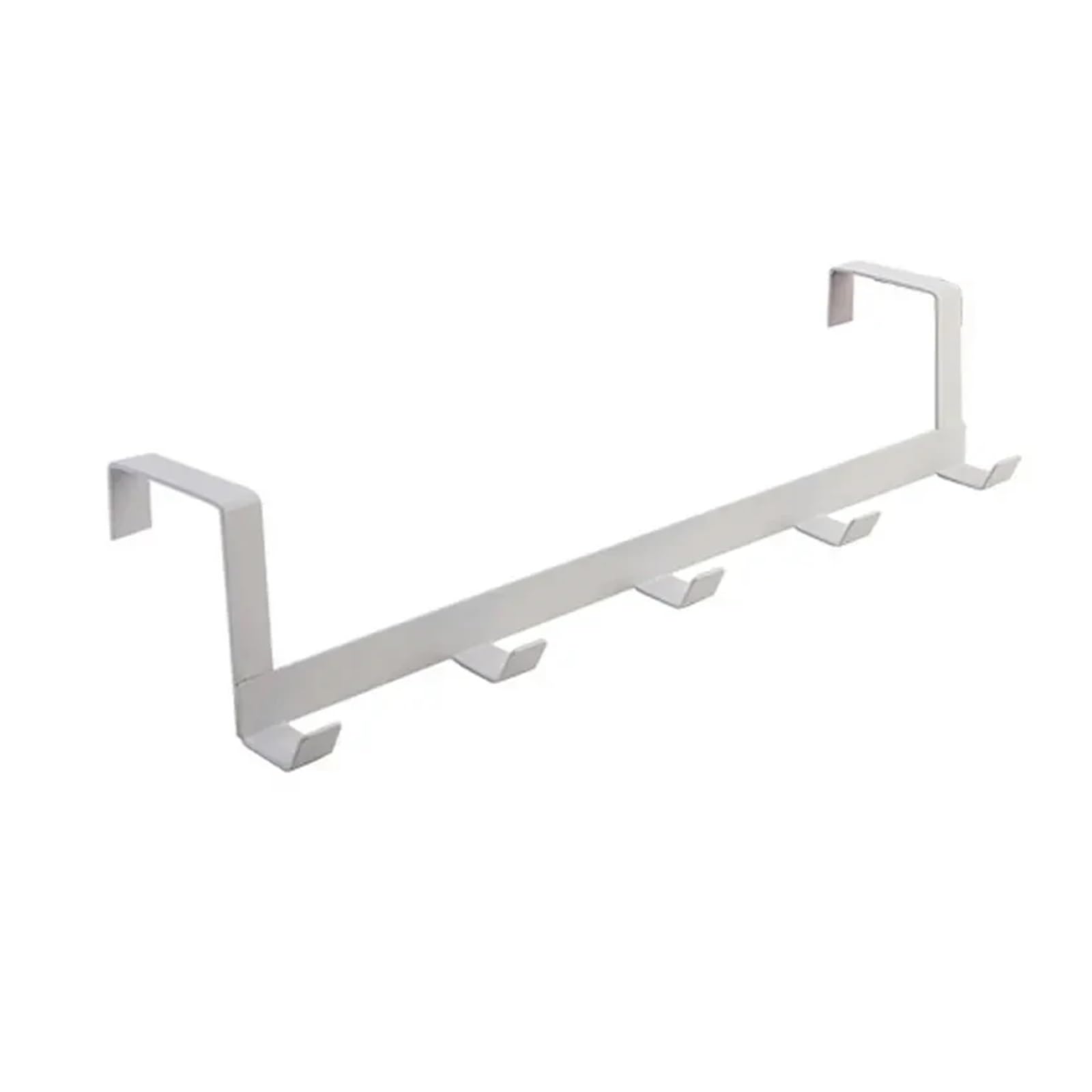 Gancho Para La Puerta Ganchos sobre la puerta, 5 ganchos, organizador de baño for el hogar, ropa, abrigo, sombrero, colgador toallas
