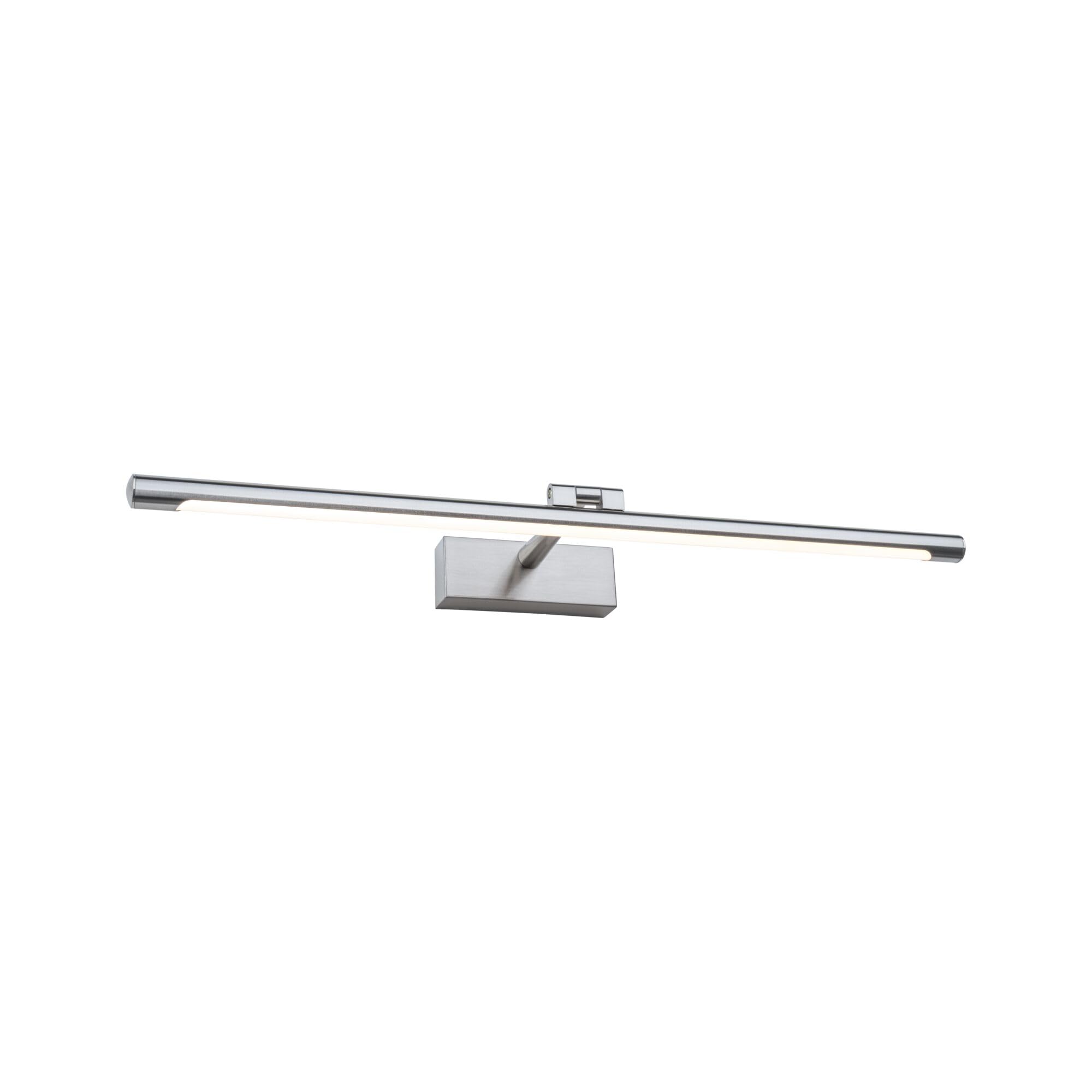 Paulmann 95567 LED Picture Luminaire Mingo 600 mm incl. 1x11 W Warm White Brushed Aluminium Picture Lighting Metal wall lamp 3000 K