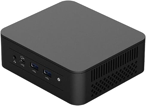 NUC 12 GO Mini PC | Intel 12th Gen Alder Lake-N100 Processor, Supports Triple 4K Display, 7 USB Ports & 2.5G LAN, Compact Design for Office/Home Entertainment Barebone