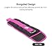 REEHUT Ankle Weights Set 3 lbs (1 Pair) for Women, Men and Kids, Wrist Arm Leg Weight for Fitness, Exercise, Walking, Jogging, Gymnastics, Aerobics, Gym - Purple - 1.5 lbs Each