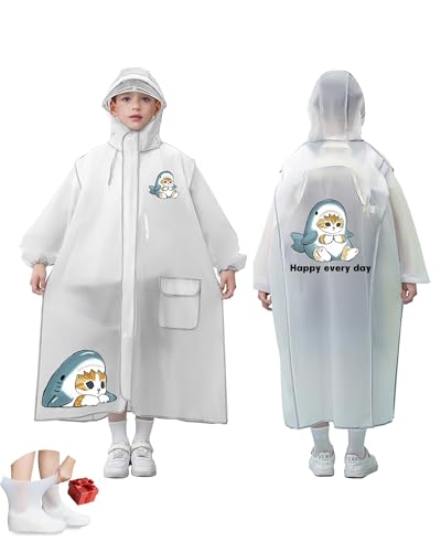 Opiniones y reviews de Impermeables para Niño que puedes comprar esta semana. 43 Impermeable para Lluvia,Impermeable para Lluvia Ciclismo de Reutilizable,Kit de Poncho para Lluvia de niño con Botas para Lluvia,para Exteriores,Ciclismo,Excursionismo y Uso...