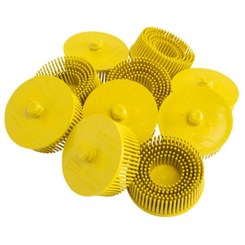 Shark Industries 13357: 2" Yellow Finger Disc - 80 Grit - 10 Pk