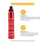 Ukb4c 600g Fire Extinguisher Ideal For Cars Home Kitchen Office Taxi Caravan Handle Small Fires Effectively With Environmentally Friendly Powder 06kg