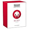Secura Big Boy 100 condooms – 100 brede preservatieven ter voorkoming van hormonen voor mannen, transparant
