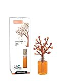 Sumergir la celulosa tipo árbol en la botella y esperar que el aroma se difunda de forma progresiva.