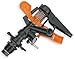 Produktbild Bradas Sprinkler 22m Außengewinde 1/2" Kreisregner Sprenger Rasenregner Impuls Regner Voll- Teilkreisregner Aqua Jet 0119