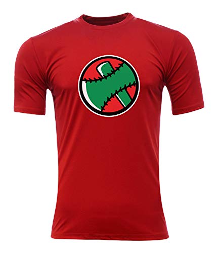 ARZA Cuba Baseball Team Las Tunas Fan Jersey Multiple Colors (Microfiber) (Red, Medium)