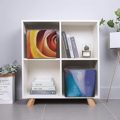 Cubes de rangement pliables solution pour linge et jouets éparpillés au sol