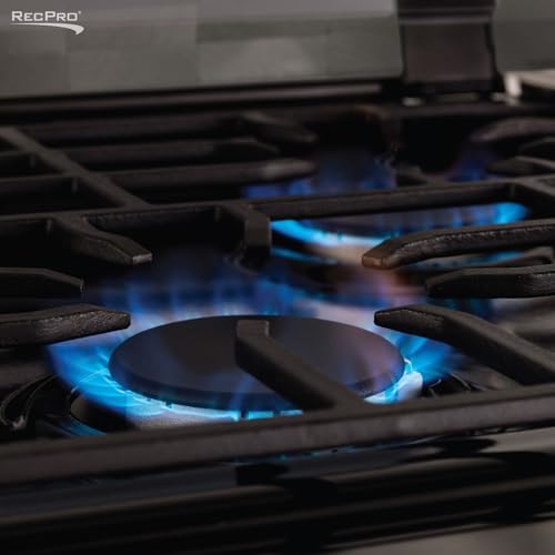 Image of RecPro RV Gas Cooktop, 3 Burner Stainless Steel, 6.5K BTU