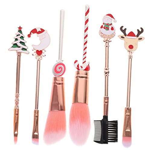 Kit de pinceaux maquillage Noël FRCOLOR pour retouches beauté nomades