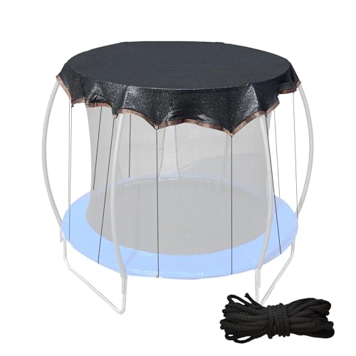 Filet de protection UV pour trampoline de jardin idéal pour sécuriser l'aire de jeux extérieure