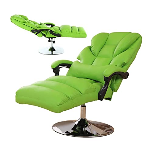 INTBUYING Beauty Salon Chair 360 Degree Rotating Air Pressure Facial Bed Spa Table Salon Chair for Beauty Home Office Chair Bear Weight 275lb (Green)