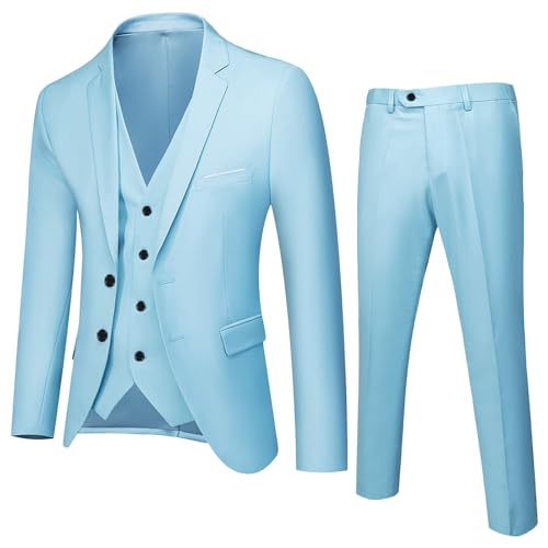 Generisch Jungen Anzug 3-teilig Klassisch Slim Fit Hochzeitsanzug Gentleman Tuxedo Jacke Hose und Weste Kinderanzug Jungen Anzüge Prom Geburtstag Hochzeit Passt Formelle Kleidung Kinder Kostüm