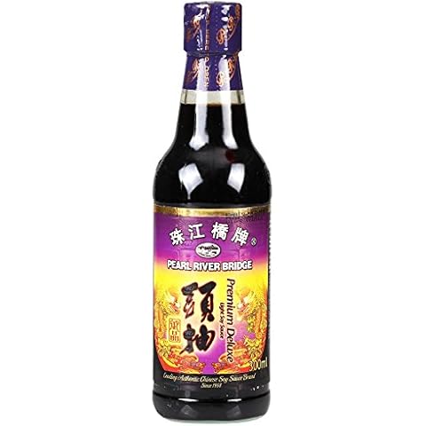 Pearl River Bridge Premium Deluxe Light Soy Sauce 300ml Cover