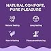 Blossom Lube Organics Personal Lubricant for Women 4 Fl Oz - pH Balanced, Non-Irritating, Water Based Personal Lubricant, Free of Harsh Ingredients, Toy Friendly