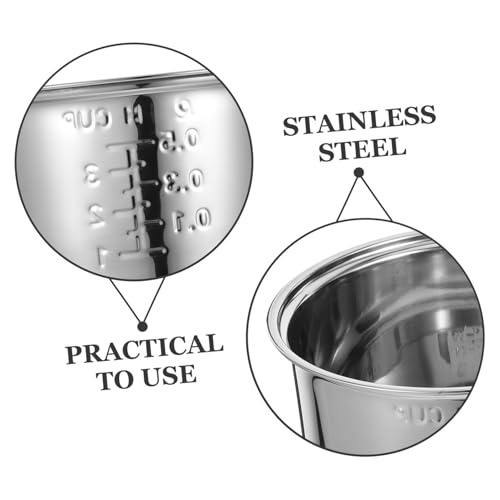 LIFKOME Reiskocher Innentopf Ersatzteil für Haushaltsreiskocher Effiziente Wärmeverteilung Passend für Reiskochermarken zum Dämpfen und Dünsten