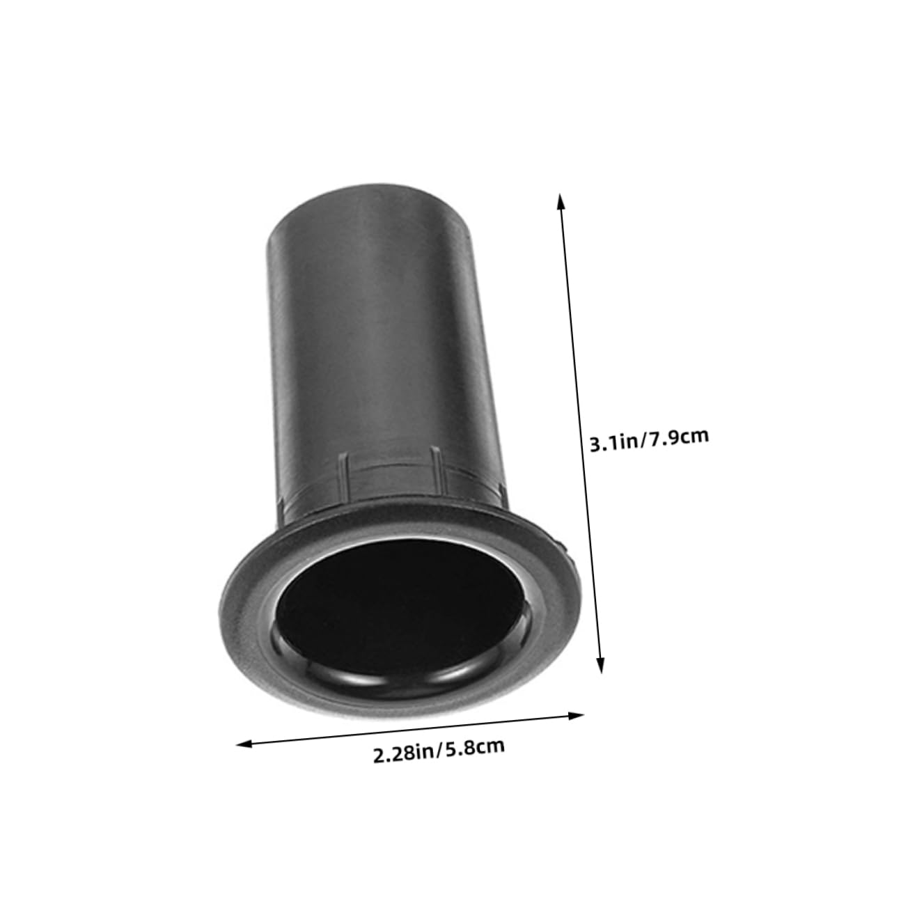 Cabilock 10pcs Speaker Port Tube 40mm Abs Subwoofer Port Tube for Speaker Repair Kit