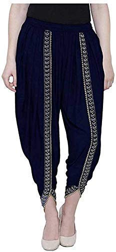 IRISES Loose Harem Pant Baggy Solid 