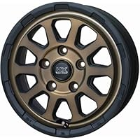 Amazon.co.jp: 【ホイールのみ 4本】MAD CROSS RANGER 14インチ 5J+45