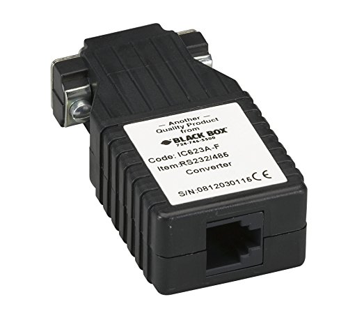Black Box Async RS232 to RS485 Interface Converter DB9 to RJ11