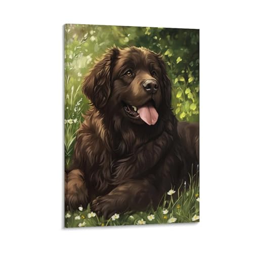 Poster Mastiff tibétain cadre mural bureau et salle de sport