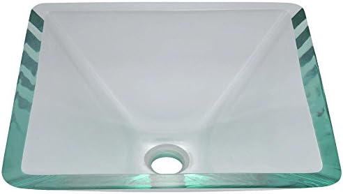 603 Crystal Glass Vessel Sink, Sink Only, Sink Only