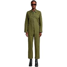 G-STAR RAW Multi Zip Winter Jumpsuit Jumpsuit, Green Olive Ombre D20661-9288-B230, XXS Women, Verde Olive Ombre D20661-9288-B230, XX-Small