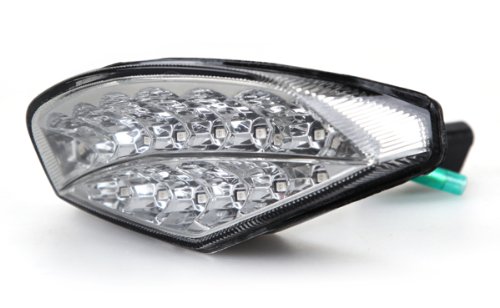 Custom Dynamics ProBEAM Squareback LED Smoke Taillight without Window For Harley Davidson