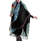 REGALO PERFECTO: esta bufanda de moda se puede presentar como un regalo para su familia, amigos y usted mismo en Acción de Gracias, Navidad, Cumpleaños, Día de la Madre o algunos días especiales, este es un regalo acogedor y cálido. Todos lo amarán.