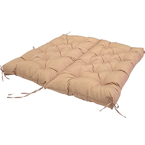 Swing Cushions 2-3 Seater Replacement Waterproof Porch Swing Cushions With Backrest And Straps Thicken 4" Swing Cushion Replacement For Outdoor Swing Cushions Patio Garden Furniture Terrace (47*40In) #TOP7