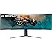 LG 49GR85DC-B 49 inch Curved Ultragear DQHD 1ms 240Hz Monitor, VESA DisplayHDR 1000 Bundle with 2 YR CPS Enhanced Protection Pack